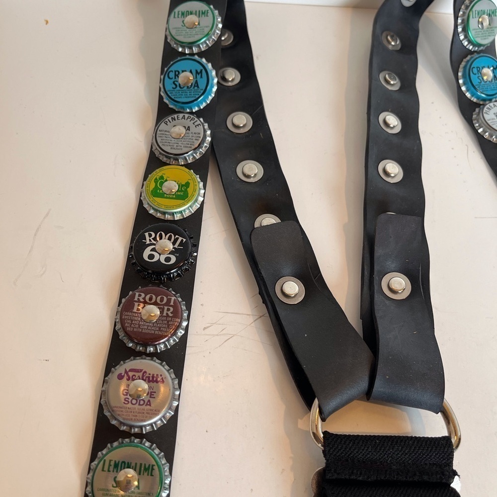 Vintage Little Earth Suspenders  New Without Tags - Picture 6 of 12